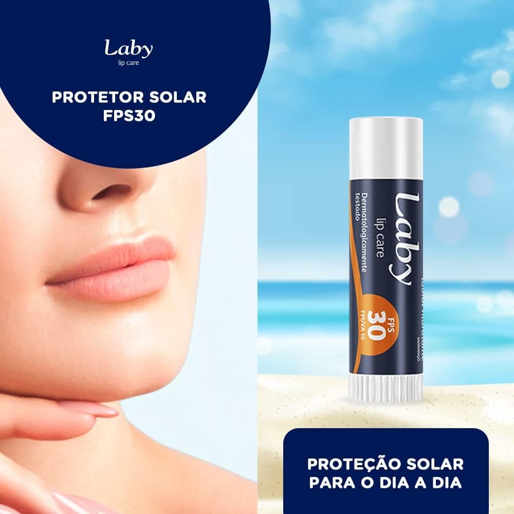 Laby Lip Care Protetor Solar Labial FPS 30 4