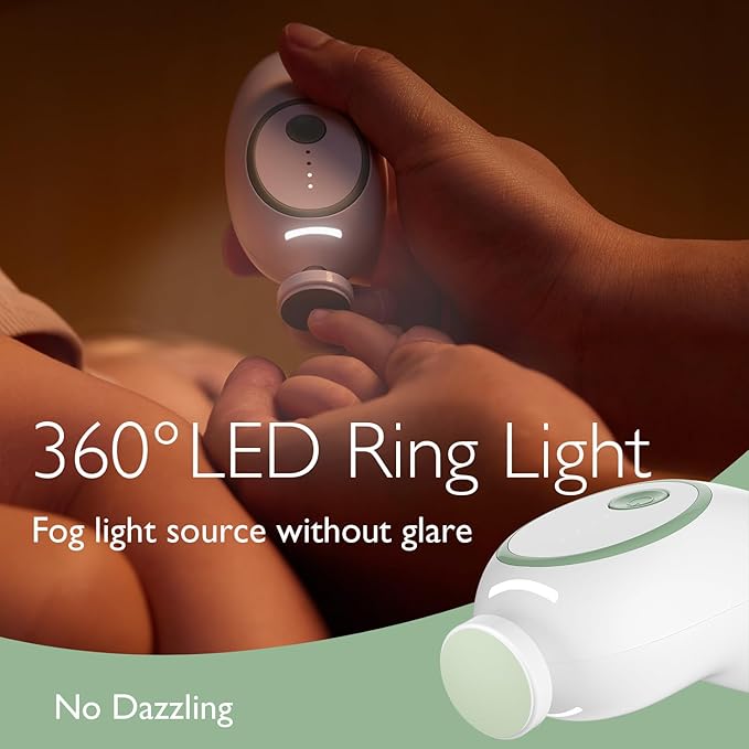 Lixa Aparador de Unhas Elétrico Momcozy 2