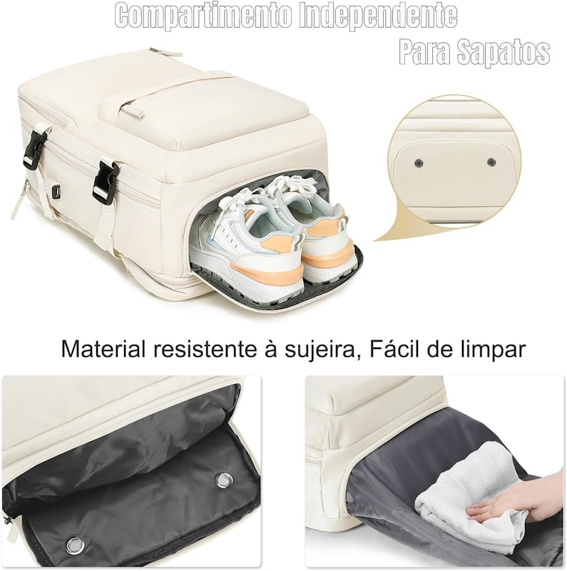 Mochila Viagem Masculina Feminina para Notebook Executiva Romantic Crown 3