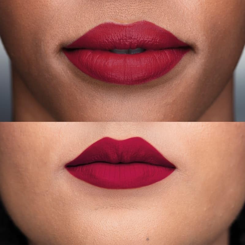 Batom Líquido Bordô Intenso Glam Matte Tint 3