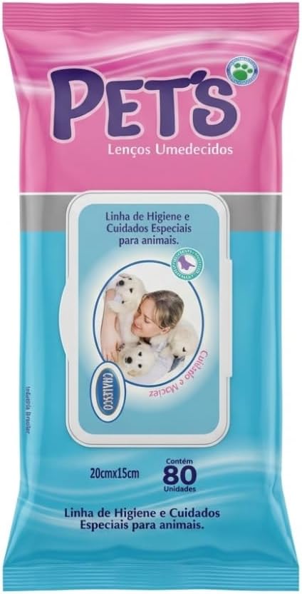 Lenços Umedecidos para Cães Chalesco 2
