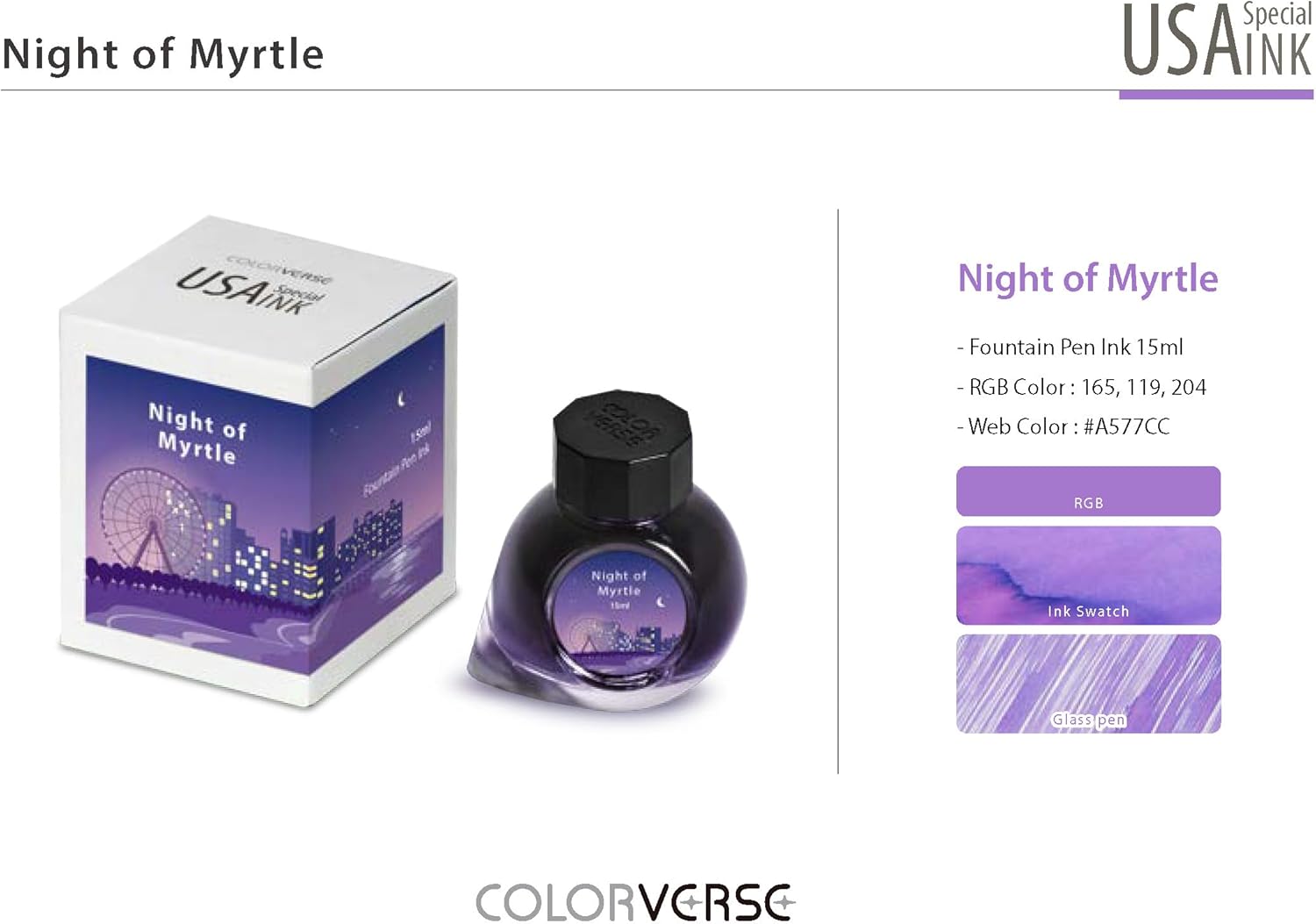 Tinta USA Special Ink Night of Myrtle 2