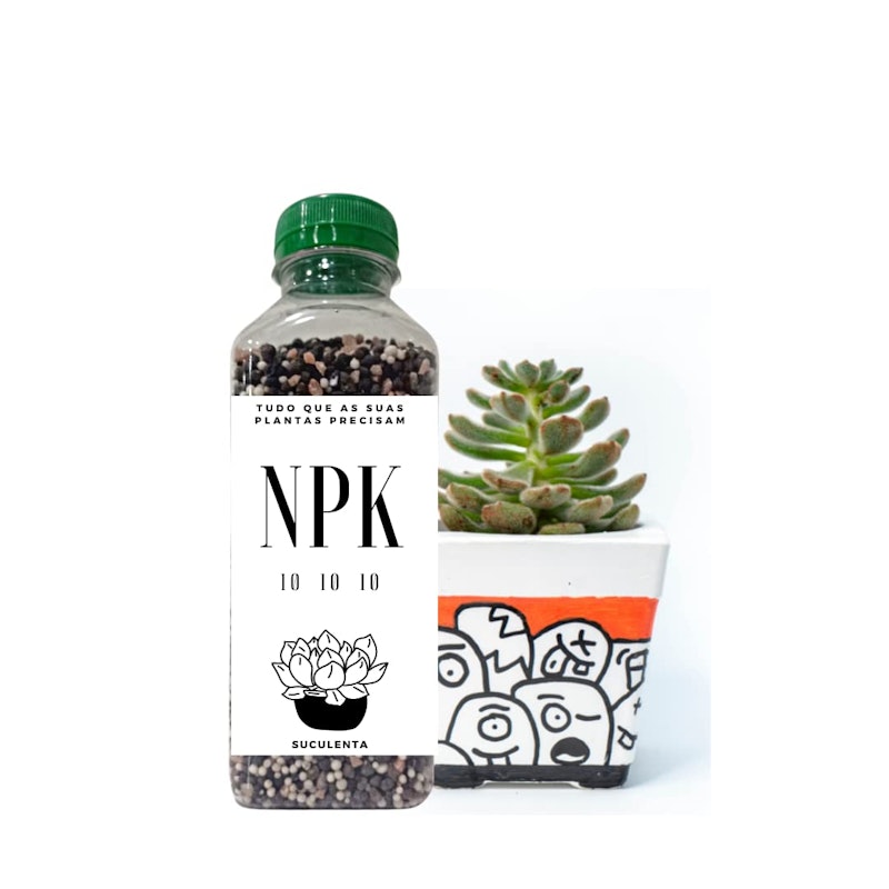Fertilizante Adubo de Suculenta NPK 10-10-10 1