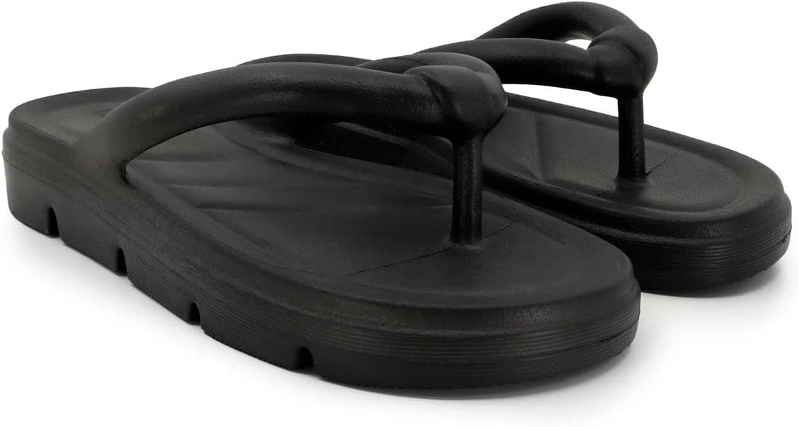 Chinelo Preto Poofy Plataforma Eva 2