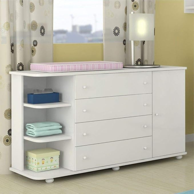 Cômoda Infantil com Cantoneira Lorena 5