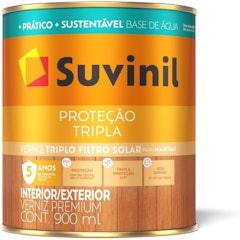 Verniz Suvinil Proteção Tripla Brilhante Base Água