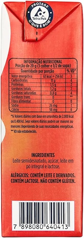 Leite Condensado Semidesnatado 395 g 2