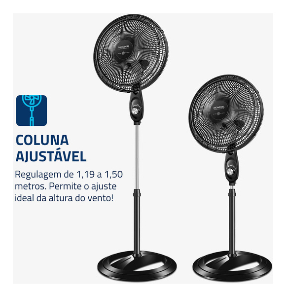 Ventilador Coluna Super Power 40 cm  3