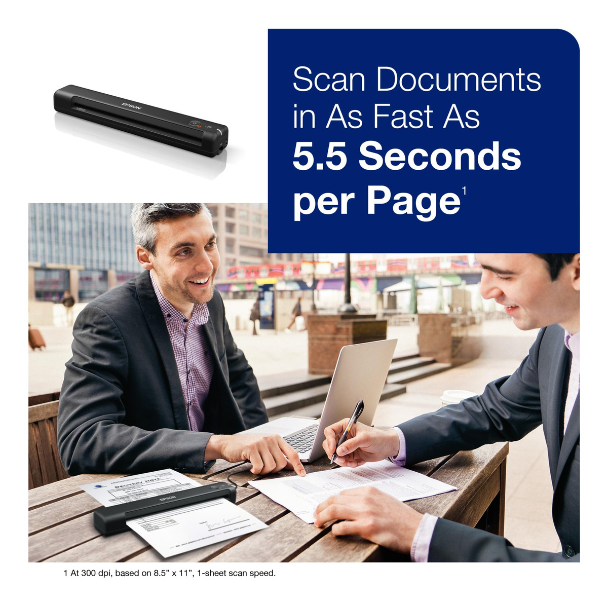 Scanner Portátil de Documentos WorkForce ES-50 4