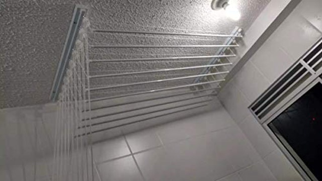 Varal de Teto Individual 10 Varetas 4