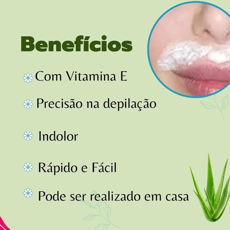 Kit Creme Depilatório Depilflax Corporal Aloe Vera 3