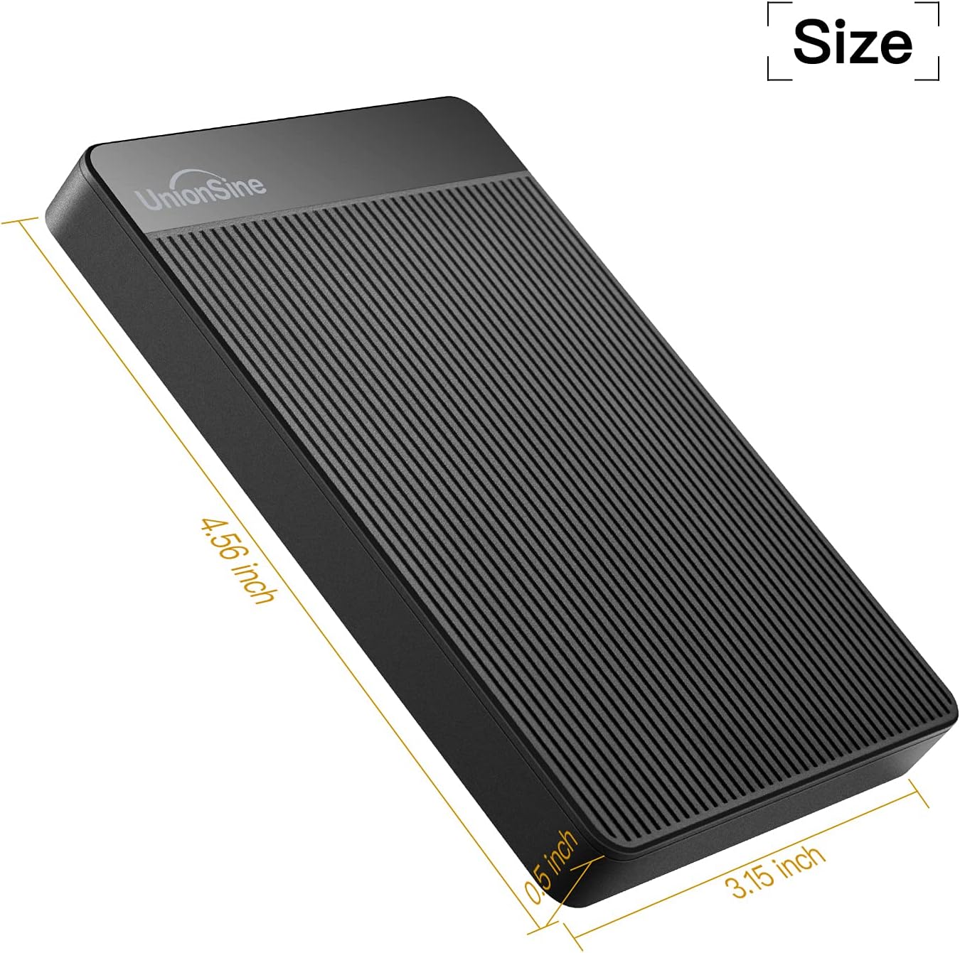 Hard Driver Externo Ultra Slim Portátil USB 3.0 UnionSine 3