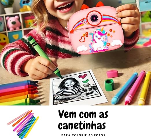 Câmera Fotográfica Infantil Digital 3