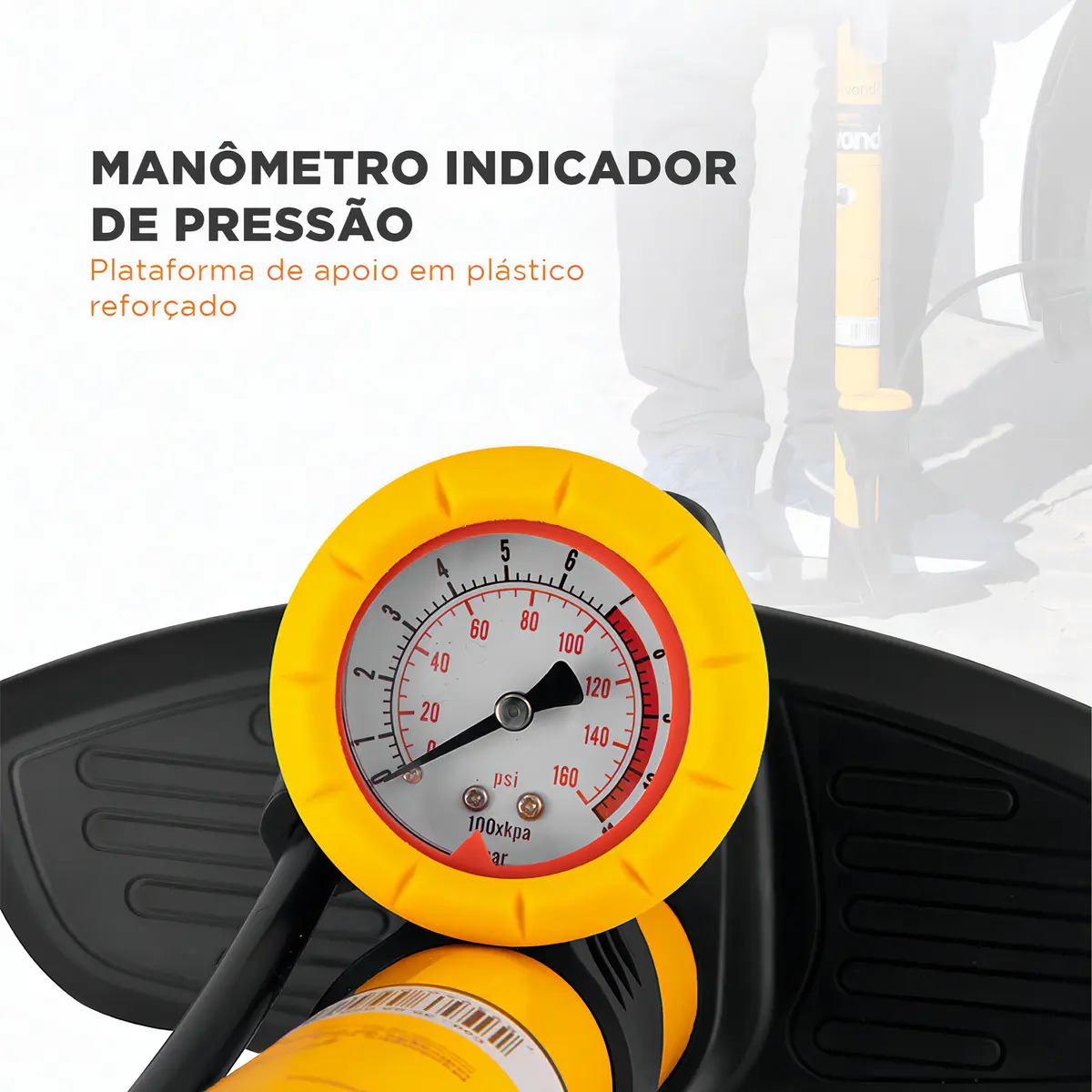 Bomba para Encher Pneus BP 060 Vonder 3