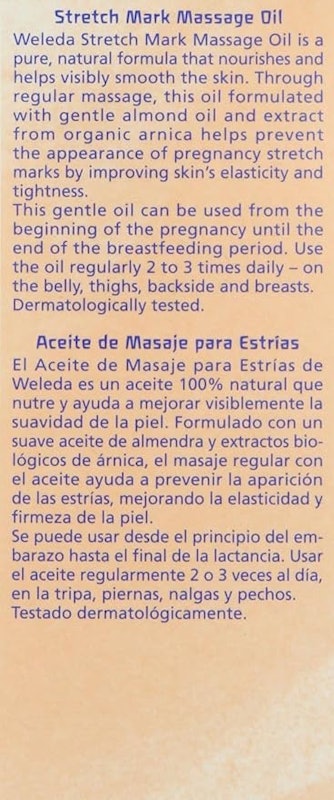 Óleo Corporal para Prevenção de Estrias 3