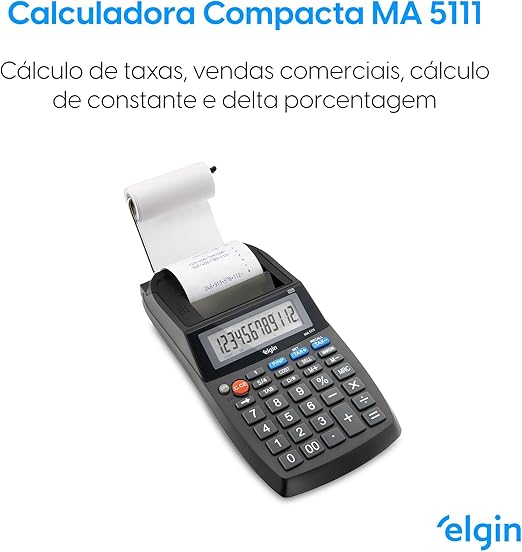 Calculadora com Impressão Monocromática 2