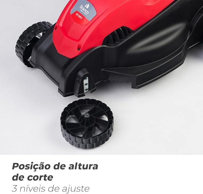 Cortador de Grama Elétrico Branco 2