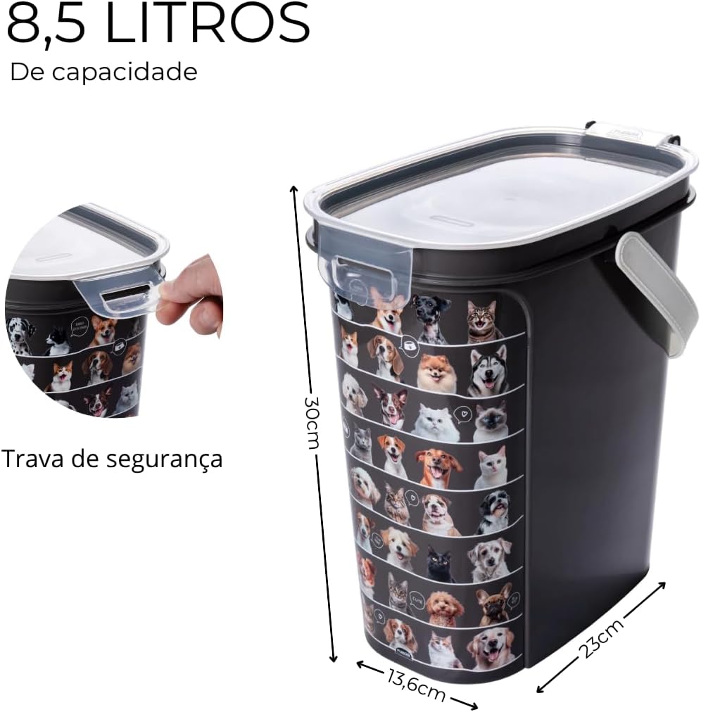 Porta-Ração Hermético 8,5 L 3