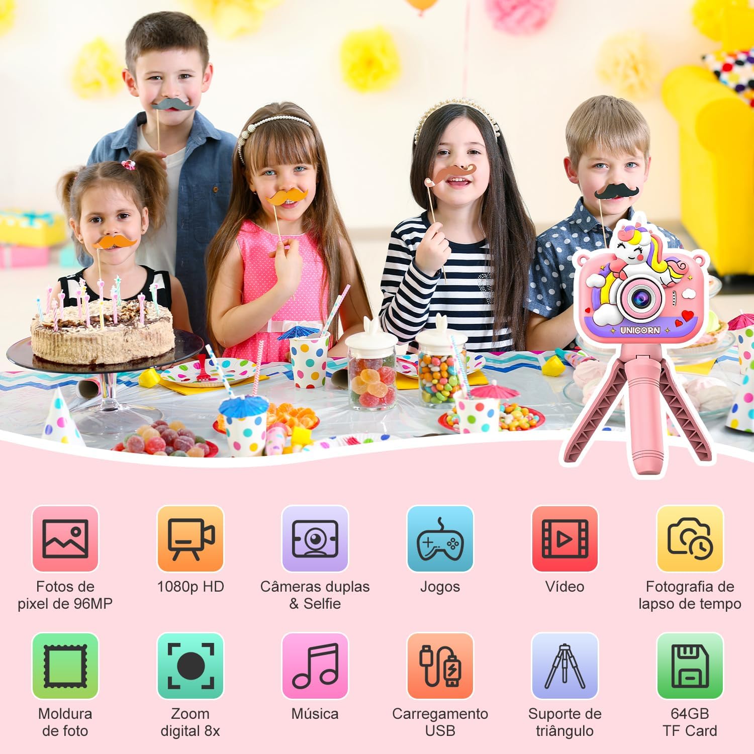 Máquina Fotográfica Infantil Truerza 2