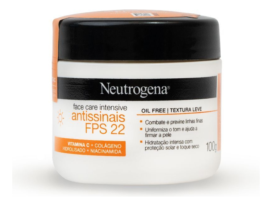 Hidratante Facial Antissinais Face Care Intensive 1