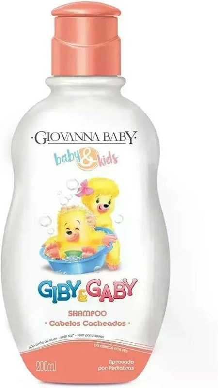 Shampoo Cabelos Cacheados Baby & Kids Giby e Gaby 1