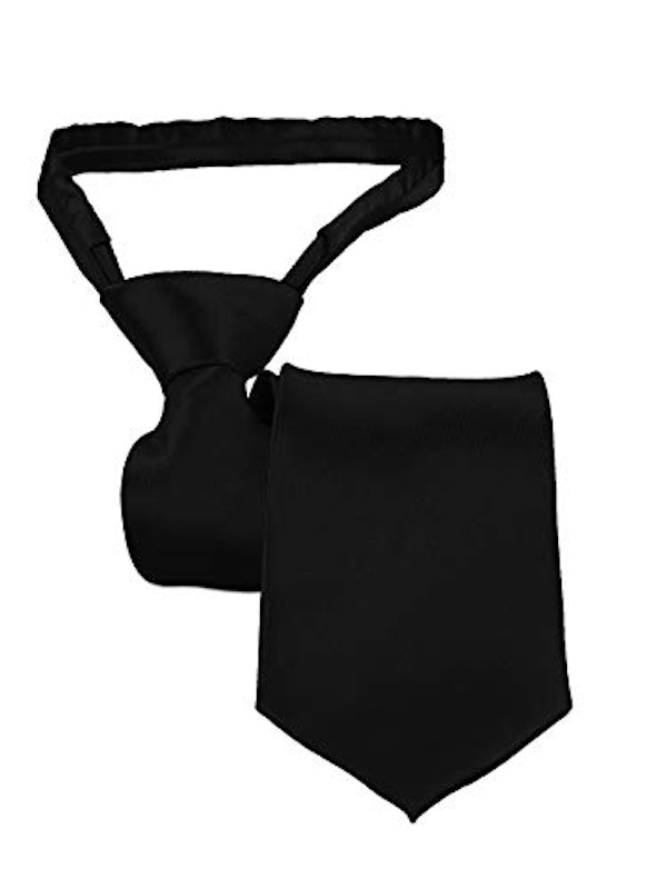 Gravata Slim Fit com Zíper e Nó Pronto 1