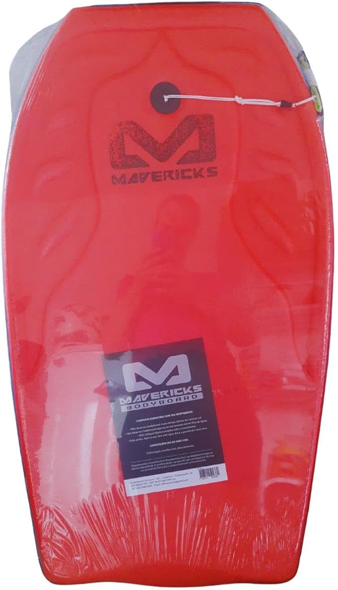 Prancha Surf Bodyboard Grande c/ Leash Mavericks 1
