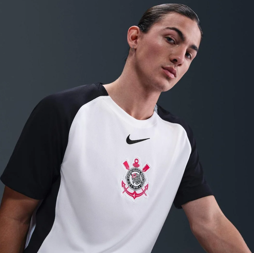 Camisa Corinthians I 2025/26 Torcedor Pro Masculina 5