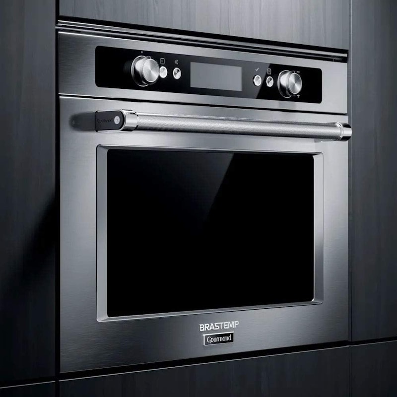 Micro-ondas de Embutir Brastemp Gourmand 40 L Inox com Sistema 3D 2