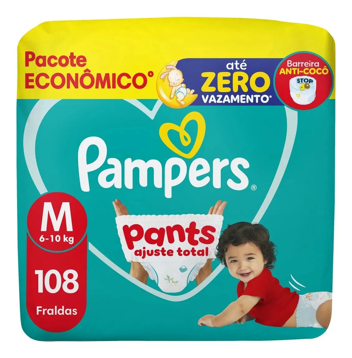 Pampers Pants Ajuste Total 1