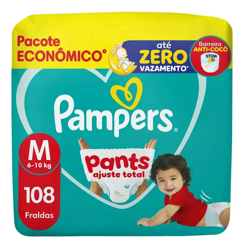 Pampers Pants Ajuste Total 1