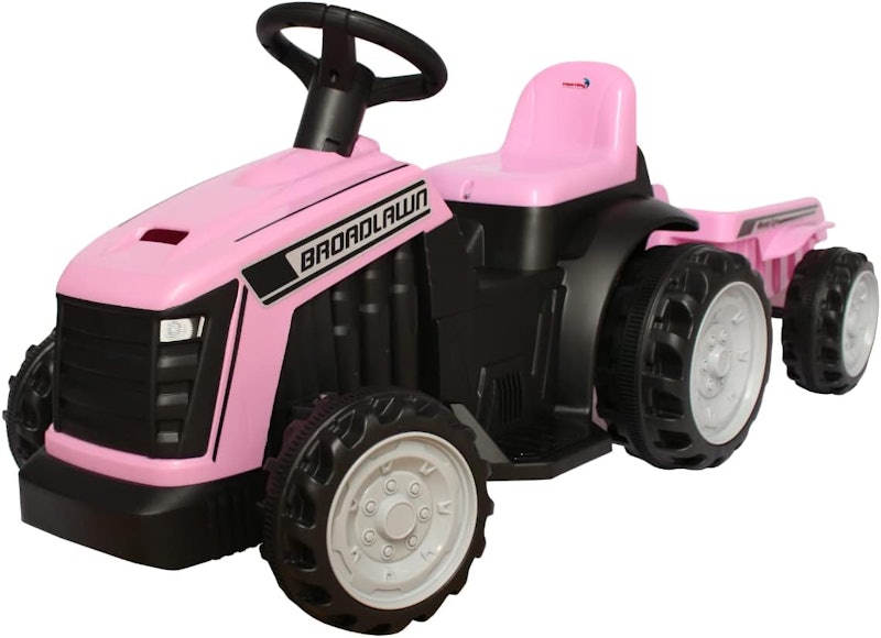Carrinho Mini Trator Infantil Elétrico 6v com Reboque 1
