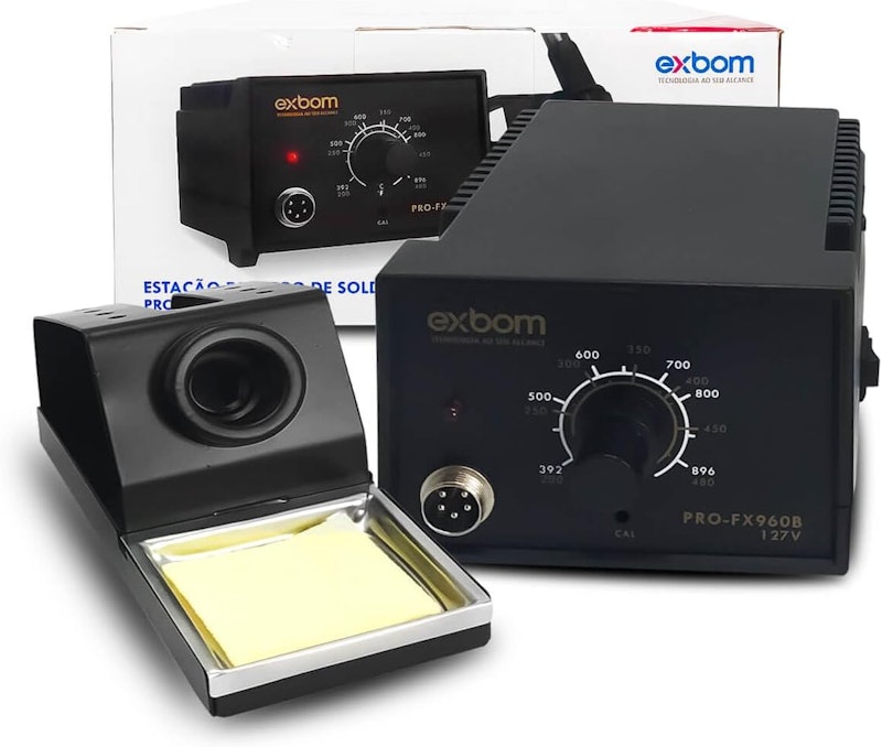Estação de Solda Analógica 60 W Profissional Exbom 1