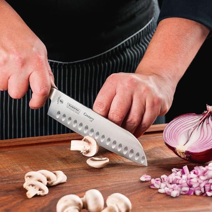 Faca Santoku Tramontina Century com Lâmina em Aço Inox 7" 4