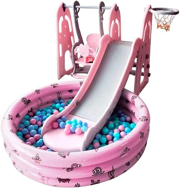 Escorregador Infantil com Piscina 1