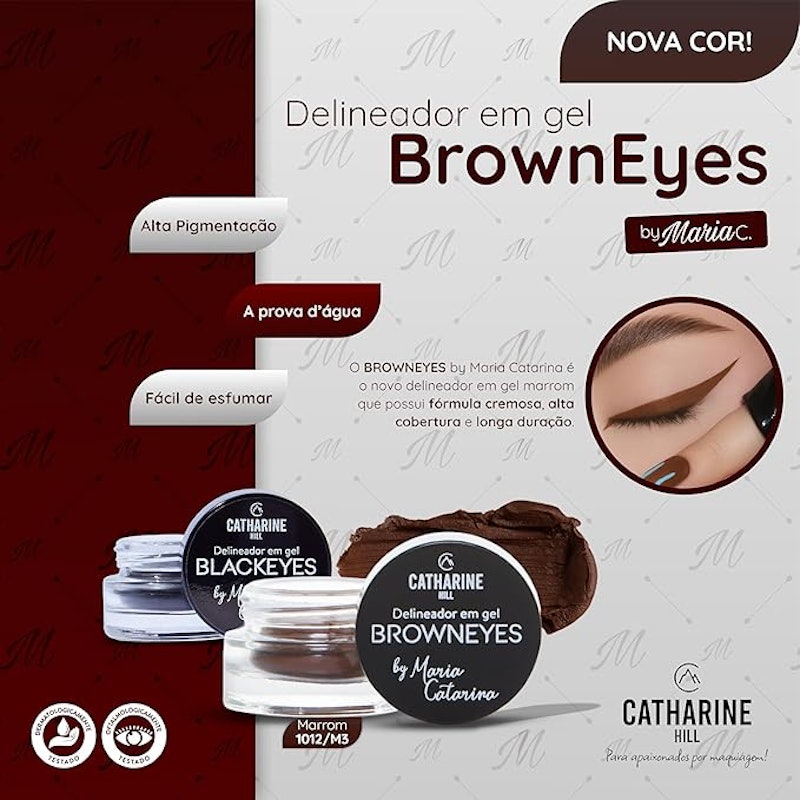 Delineador em Gel Browneyes by Maria Catarina 5