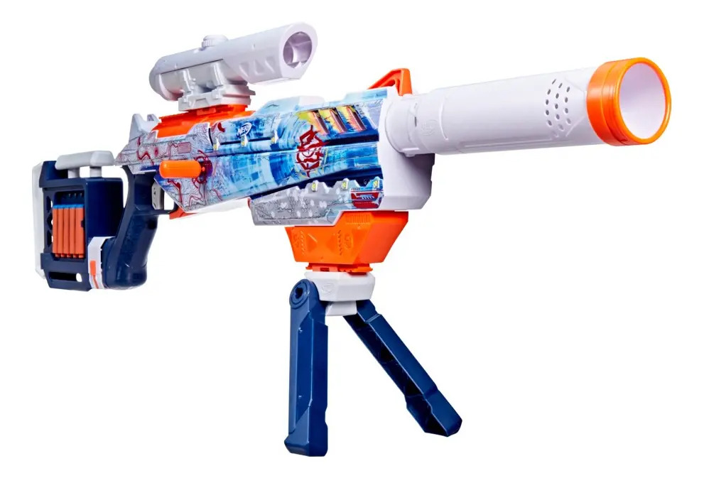 Lançador de Dardos Nerf Loadout Arctic Zerostriker 4