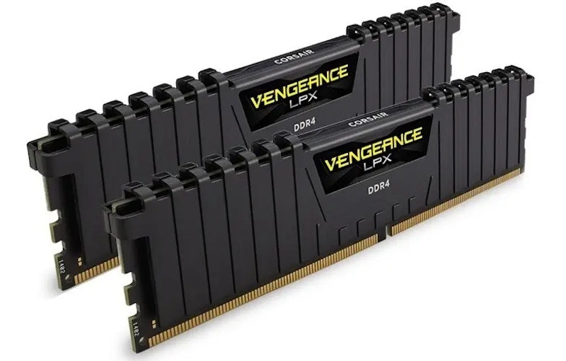 Kit de Memória C16 DDR4 DRAM 3200 MHz 32 GB (2 x 16 GB) VENGEANCE LPX 2