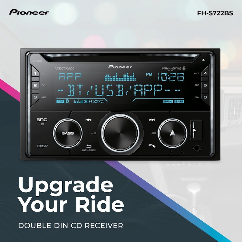 Som Automotivo Pinoneer FH-S722BS 2