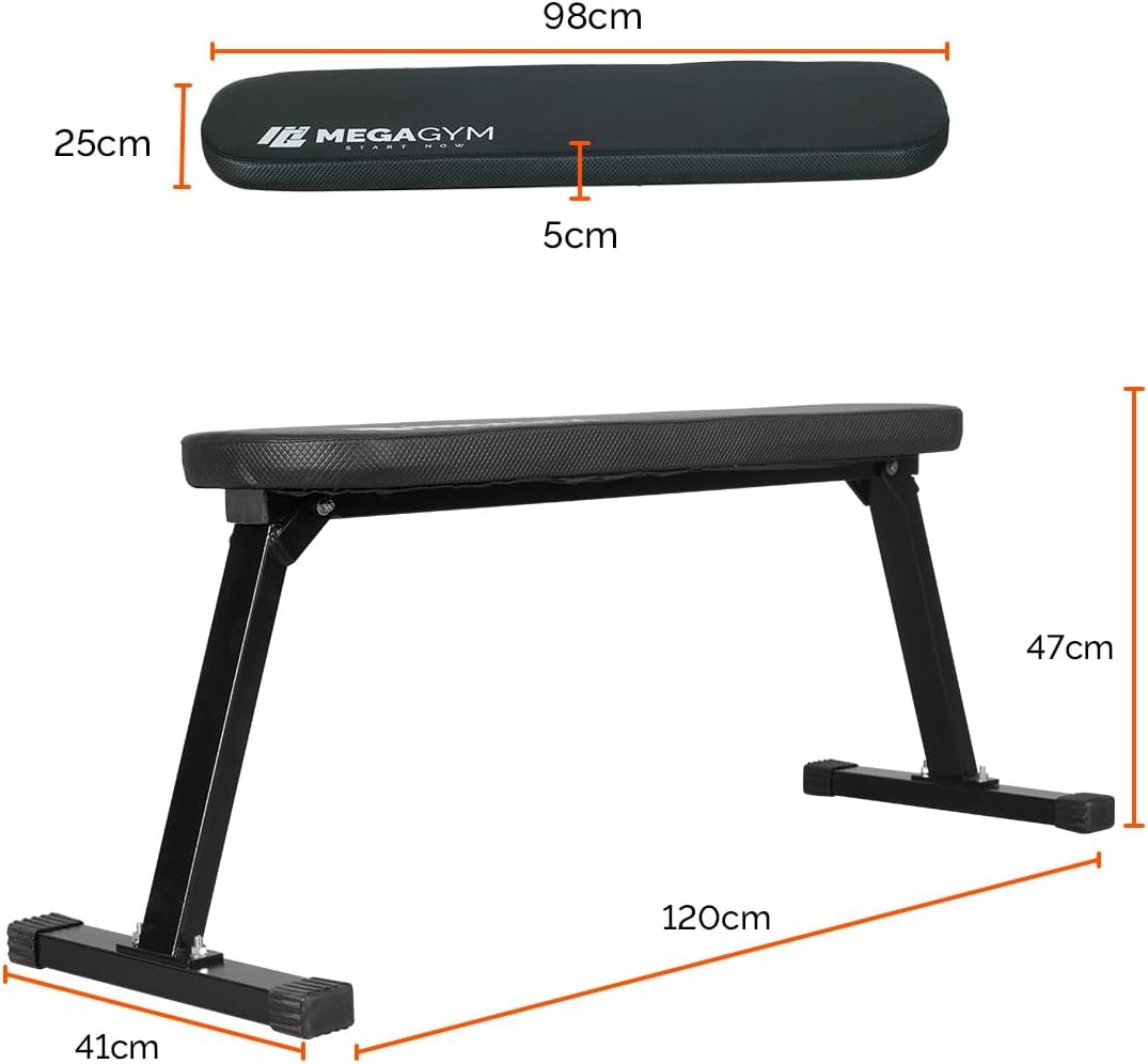 Banco Reto Dobrável MegaGym 2