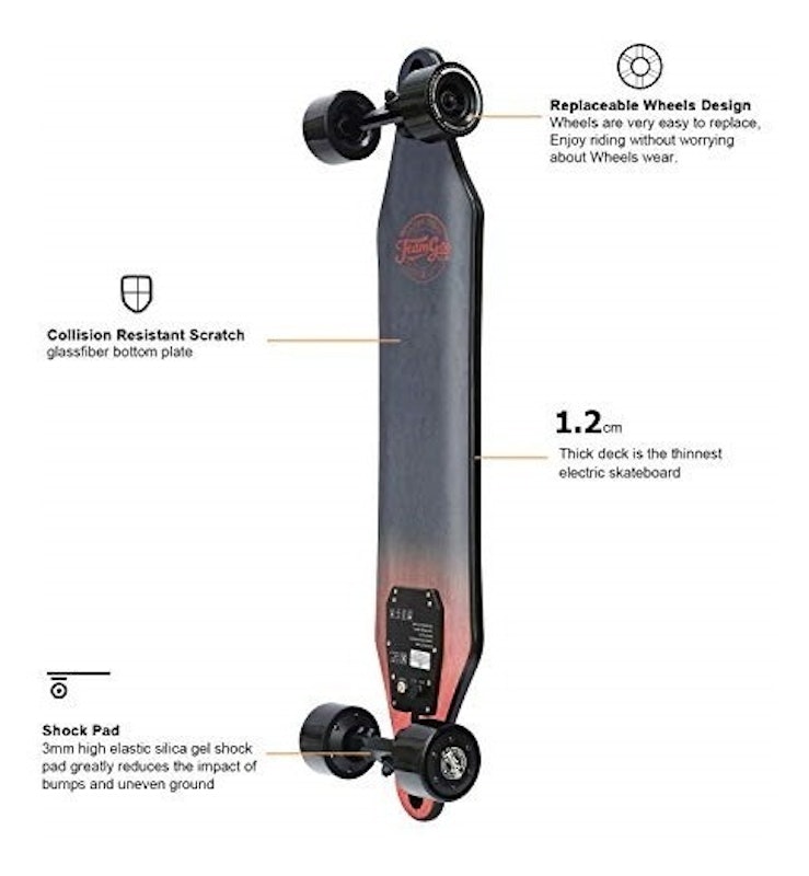 Skate Elétrico Teamgee H5 4