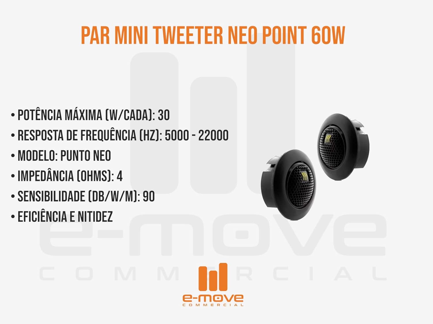 Tweeter Bravox Neo Point Car Audio Or Theater 4