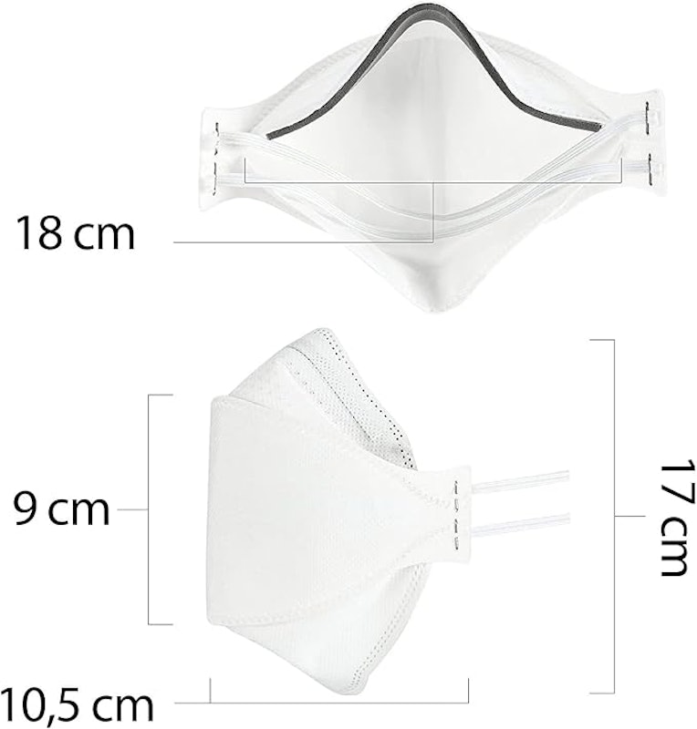 Respirador Descartável 3M Aura 9320+BR 5