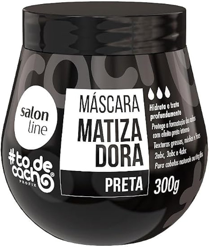 #todecacho Máscara Matizadora Preta 1