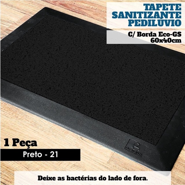 Tapete Pedilúvio Sanitizante com Bordas Eco-GS 2