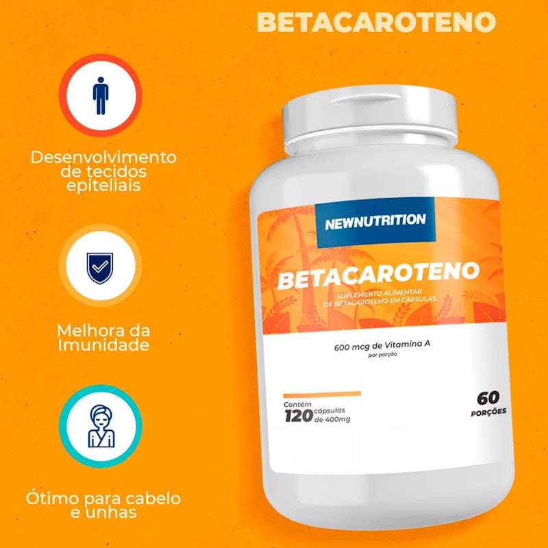 Betacaroteno 120 Cápsulas 2