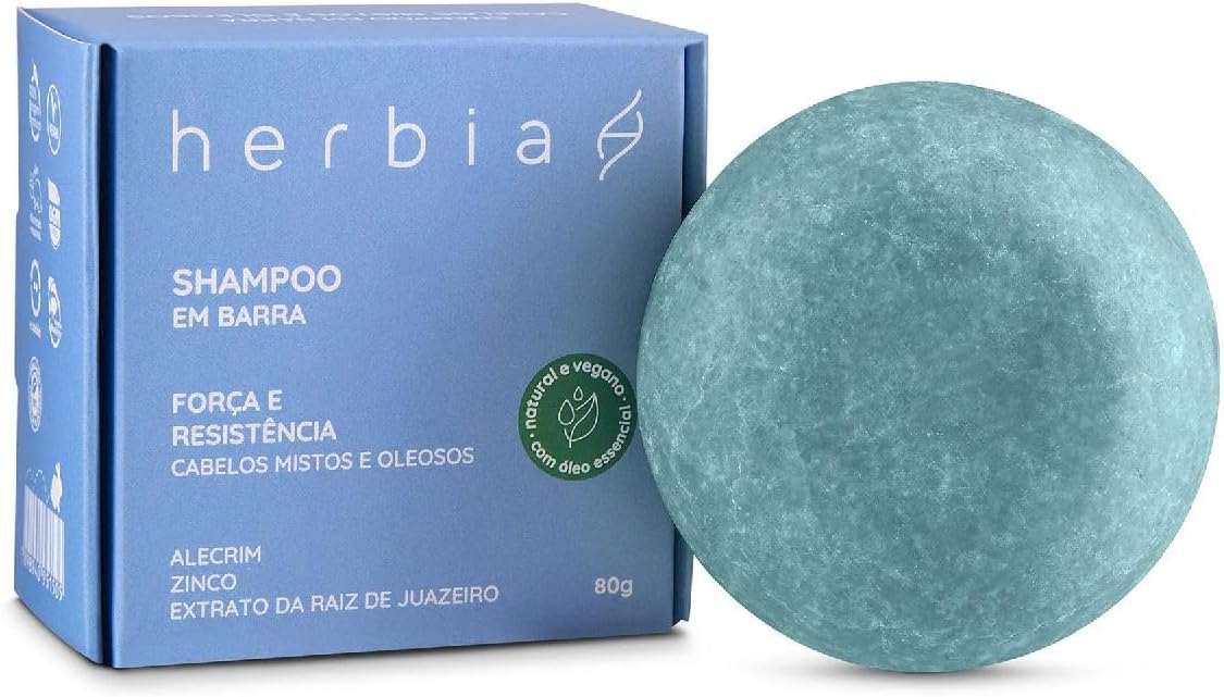 Shampoo em Barra Cabelos Mistos e Oleosos 1