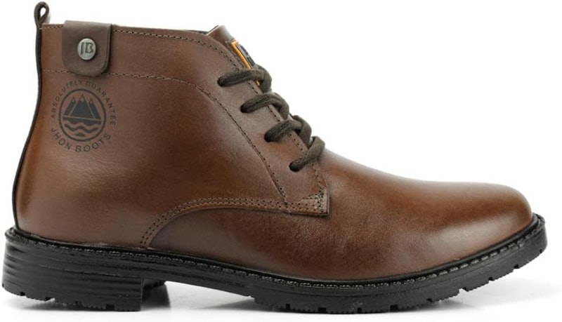 Bota Coturno Masculina de Couro Legítimo Casual 2
