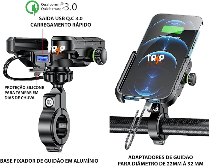Suporte de Celular para Moto Trip Energy 2