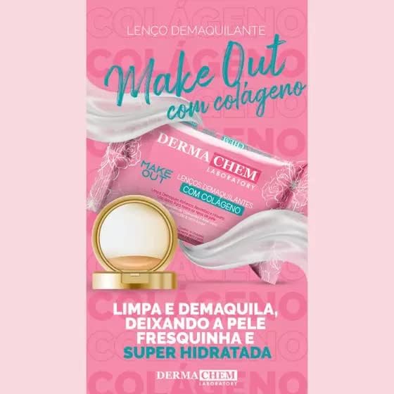 Lenço Demaquilante Make Out com Colágeno e Aloe Vera 3